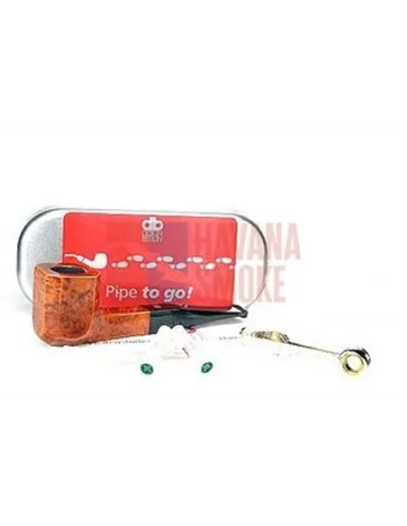 Курительная трубка DESIGN BERLIN PIPE TO GO BRIGHT SRAIGHT