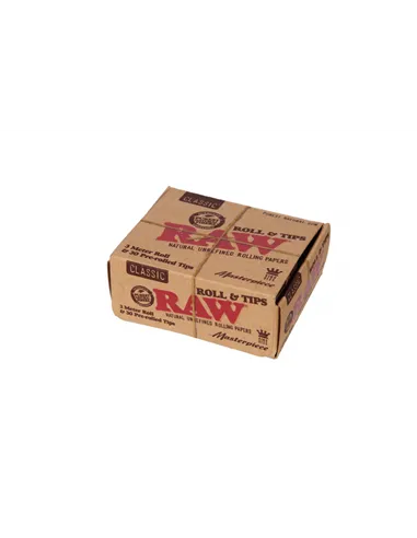 Папиросная Бумага Raw Masterpiece (roll & tips)