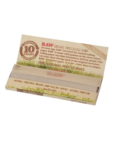 Папиросная Бумага Raw ORGANIC 1/4