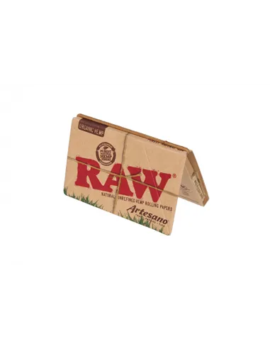 Папиросная Бумага Raw ORGANIC Artesano 1/4 + Tips