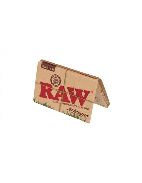 Папиросная Бумага Raw ORGANIC Artesano 1/4 + Tips