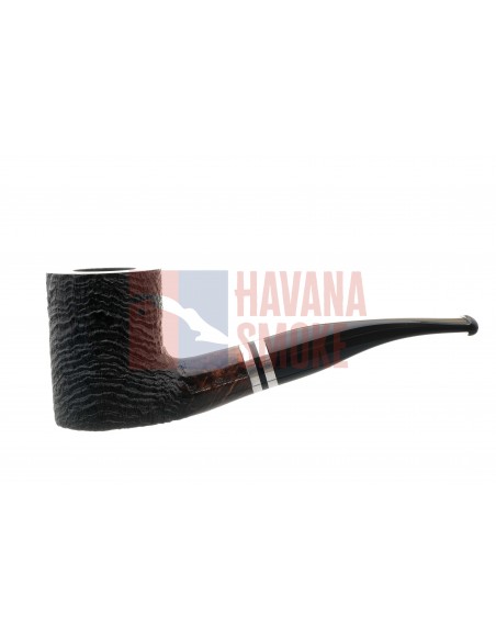Трубка Barontini Novara черный бласт, 9 мм, форма 1 - купить в интернет-магазине Havana Smoke