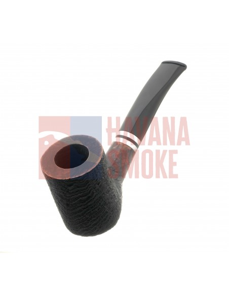 Трубка Barontini Novara черный бласт, 9 мм, форма 1 - купить в интернет-магазине Havana Smoke