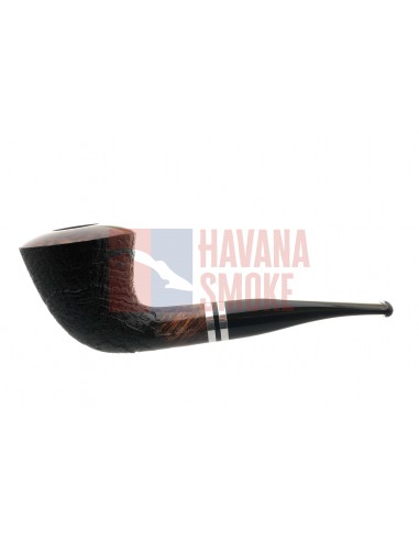 Трубка Barontini Novara черный бласт, 9 мм, форма 2 - купить в интернет-магазине Havana Smoke