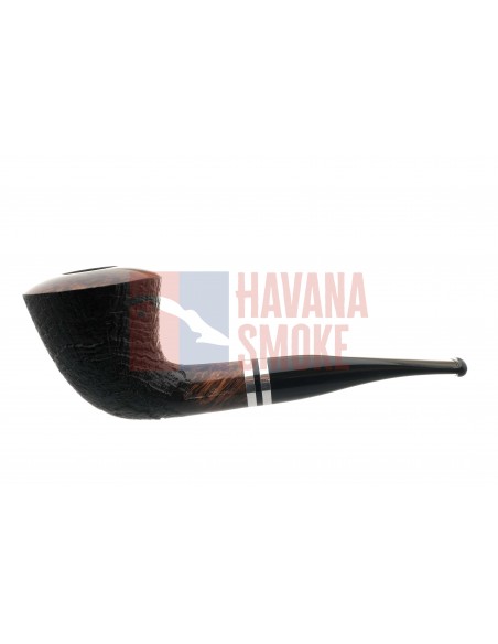 Трубка Barontini Novara черный бласт, 9 мм, форма 2 - купить в интернет-магазине Havana Smoke