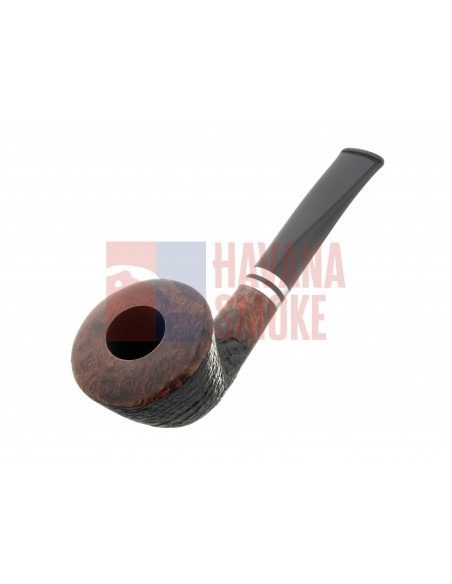 Трубка Barontini Novara черный бласт, 9 мм, форма 2 - купить в интернет-магазине Havana Smoke