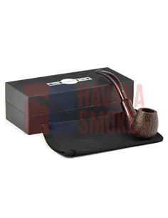 Трубка Dunhill Cumberland - 4113 Vulcanite Army Mounted
