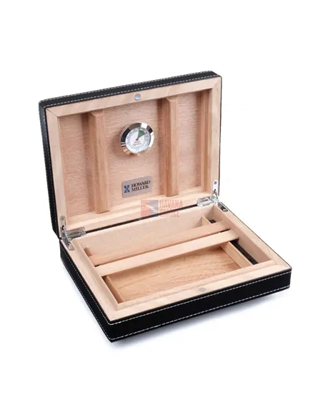 Хьюмидор Howard Miller дорожный на 10 сигар, Экокожа