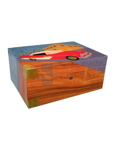 Хьюмидор Gentili Cuba на 80 сигар (инкрустация)