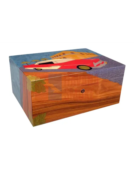 Хьюмидор Gentili Cuba на 80 сигар (инкрустация)