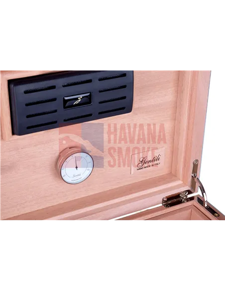 Хьюмидор Gentili Cuba на 80 сигар (инкрустация)
