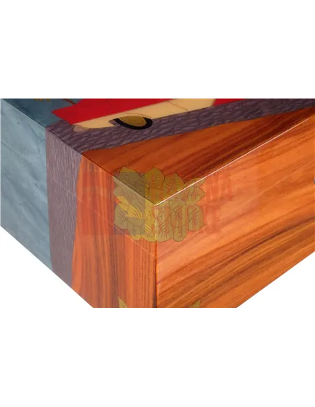 Хьюмидор Gentili Cuba на 80 сигар (инкрустация)