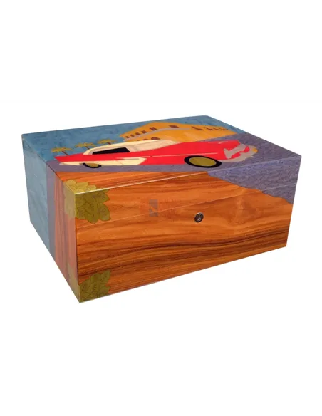 Хьюмидор Gentili Cuba на 80 сигар (инкрустация)