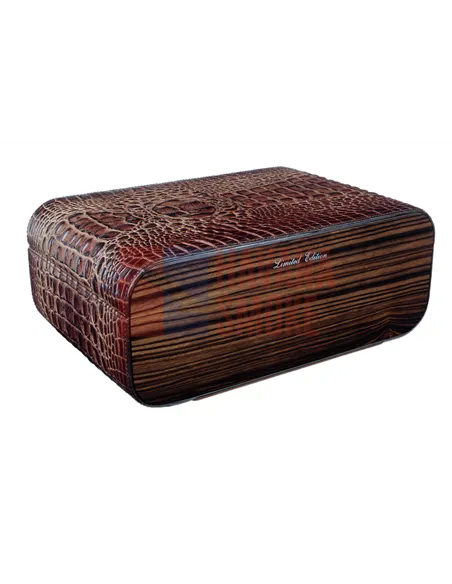 Хьюмидор Gentili SV40-LE-Croco-Dark