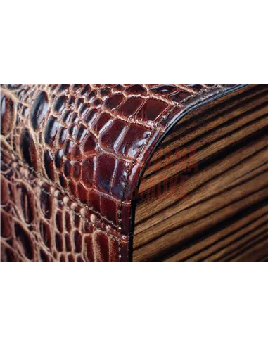 Хьюмидор Gentili SV40-LE-Croco-Dark