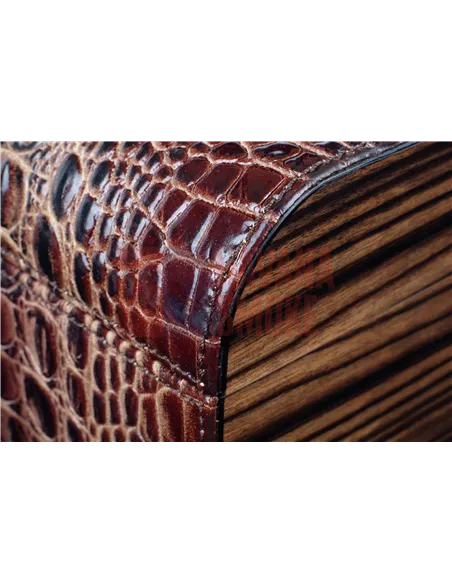 Хьюмидор Gentili SV40-LE-Croco-Dark