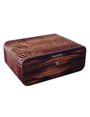 Хьюмидор Gentili Croco Dark на 75 сигар Limited Edition