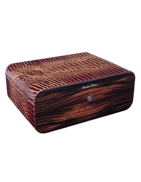 Хьюмидор Gentili Croco Dark на 75 сигар Limited Edition