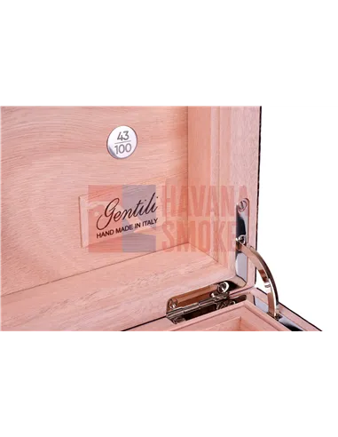 Хьюмидор Gentili Croco Dark на 75 сигар Limited Edition