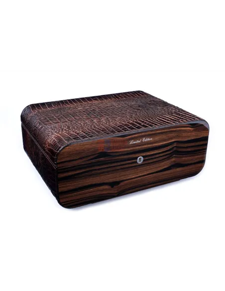 Хьюмидор Gentili Croco Dark на 75 сигар Limited Edition