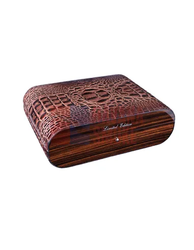 Хьюмидор Gentili SV10-Croco-Brown