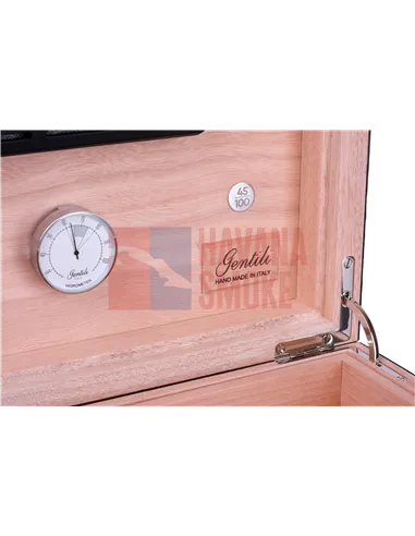 Хьюмидор Gentili SV75-Croco-Black