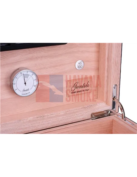 Хьюмидор Gentili SV75-Croco-Black