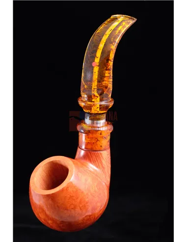 Трубка SER JACOPO La Fuma Delecta Ambra S472-4