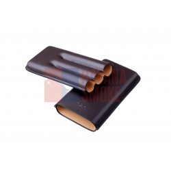 Купить Чехол P&A на 3 сигары Cohiba Behike 56 (диаметром до 24 мм), кожа, коричневый T1348-brown