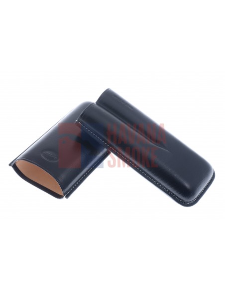 Чехол Jemar на 2 сигары, натуральная кожа 464-2-Black - купить в интернет-магазине Havana Smoke