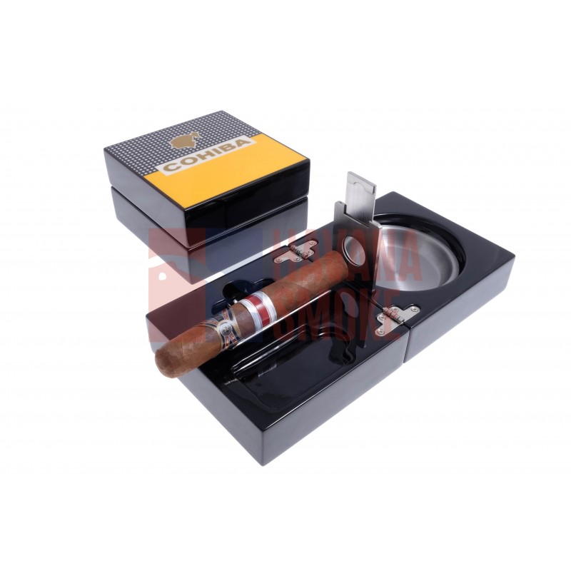 Купить Пепельница сигарная Tom River с набором, Cohiba 524-305