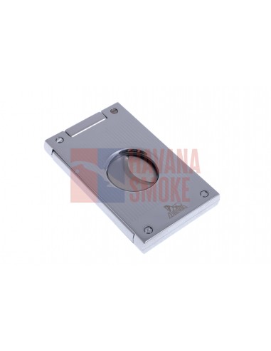 Гильотина Lubinski, нержавеющая сталь, серебристая в полоску FTL60-1 - купить в интернет-магазине Havana Smoke