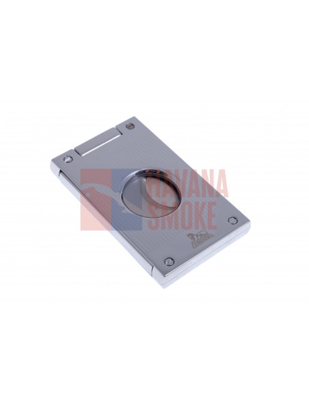 Гильотина Lubinski, нержавеющая сталь, серебристая в полоску FTL60-1 - купить в интернет-магазине Havana Smoke