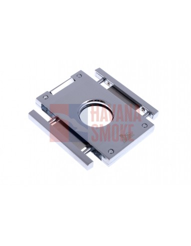 Гильотина Lubinski, нержавеющая сталь, серебристая в рубчик FTL60-2 - купить в интернет-магазине Havana Smoke