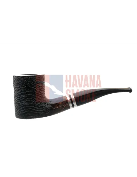 Трубка Barontini Novara черный бласт, 9 мм, форма 1