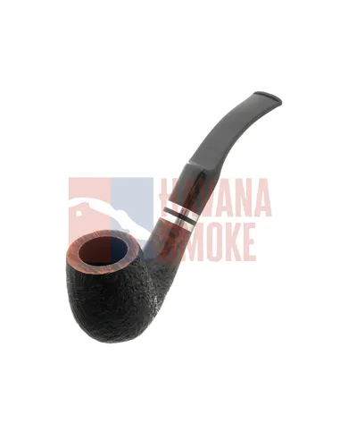 Трубка Barontini Novara черный бласт, 9 мм, форма 6