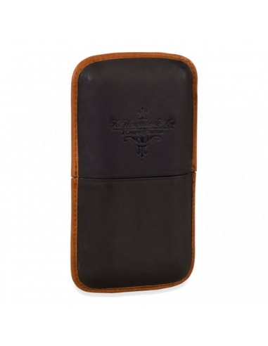 Футляр Gurkha Black на 3 сигары - купить в интернет-магазине Havana Smoke