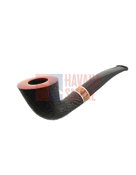 Трубка Barontini Asti черный бласт, 9 мм, форма 4