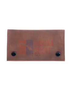 Кисет P&A для самокруток, экокожа, коричневый