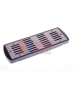 Увлажнитель акриловый Passatore на 50 сигар, серебристый