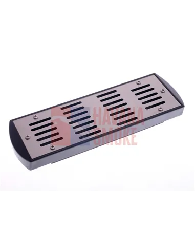 Увлажнитель акриловый Passatore на 50 сигар, серебристый