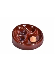 Пепельница Lubinski на 3 трубки, керамика (Италия)