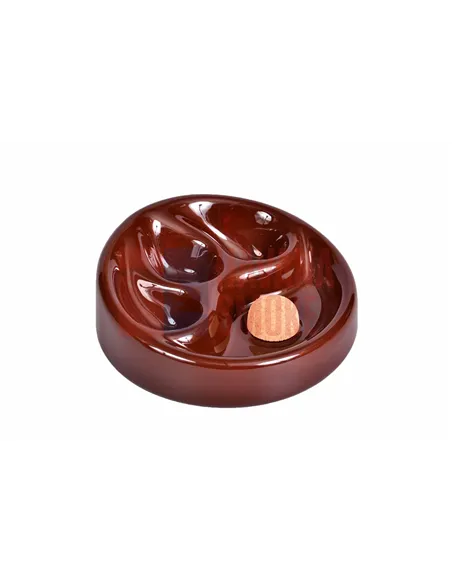 Пепельница Lubinski на 3 трубки, керамика (Италия)