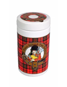 Банка для табака Lubinski "Шотландия", керамика, красная
