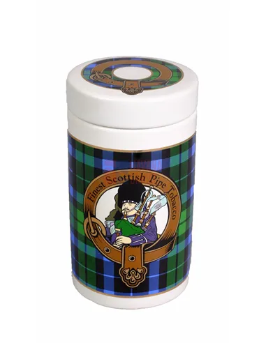 Банка для табака Lubinski "Шотландия", керамика, зеленая