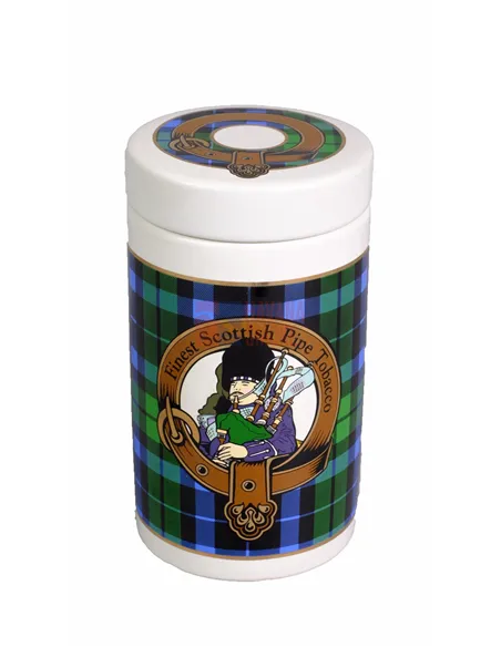 Банка для табака Lubinski "Шотландия", керамика, зеленая