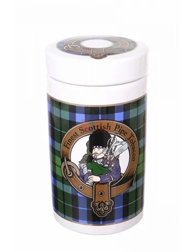Банка для табака Lubinski "Шотландия", керамика, зеленая