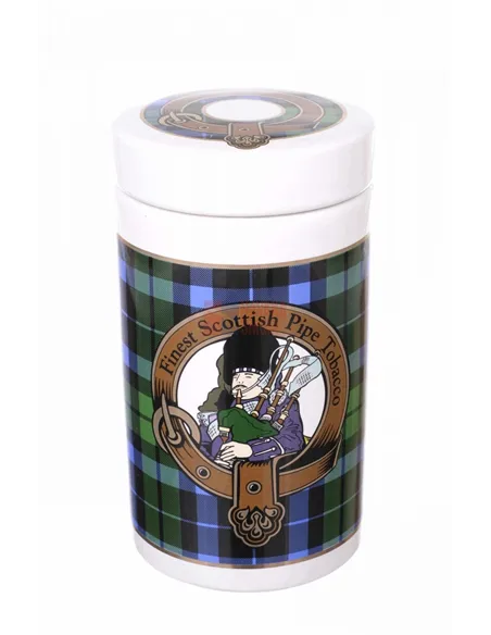 Банка для табака Lubinski "Шотландия", керамика, зеленая