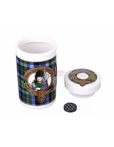 Банка для табака Lubinski "Шотландия", керамика, зеленая