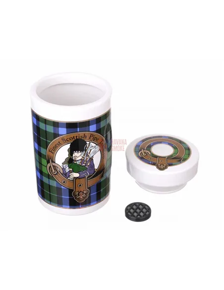 Банка для табака Lubinski "Шотландия", керамика, зеленая